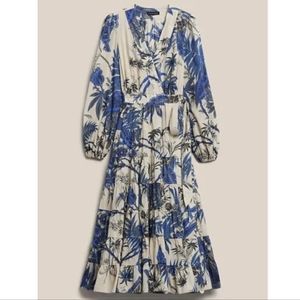 NWOT Banana Republic Stampa Wrap Dress, M